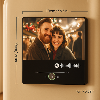 ✨ Imán de Nevera con Música | Detalle Personalizado Único