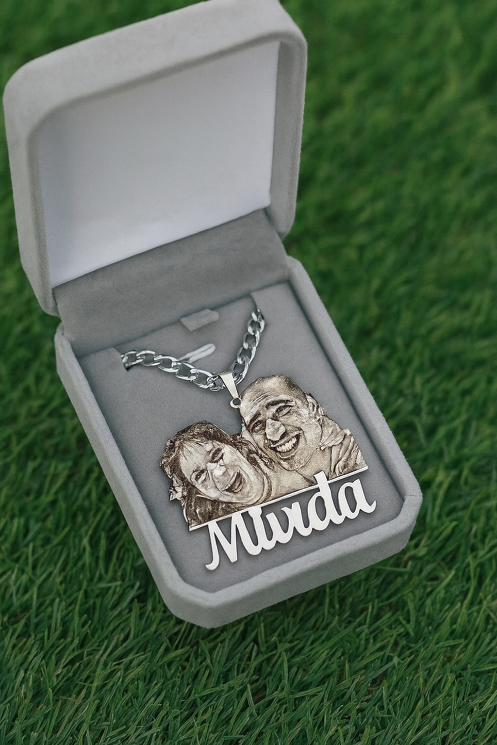 💎 Collar con Chapa Personalizada con Foto | Recuerdo Especial para Regalar