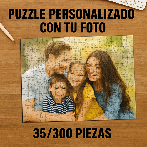 🧩 Puzzle Personalizado con Foto | Diversión y Recuerdo Único